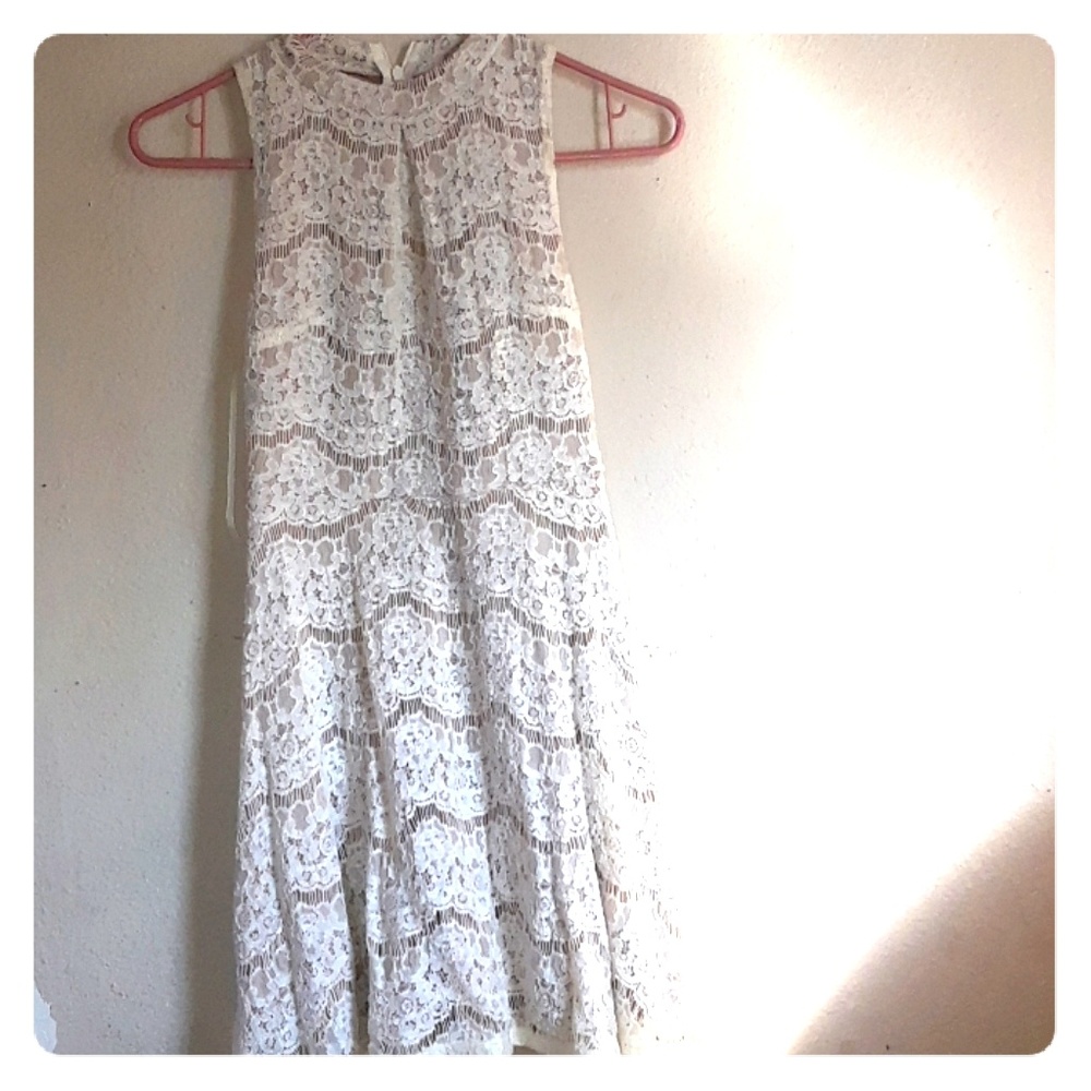 BAIGE FLOWER DRESS
